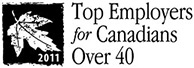 Top Employers for Canadians Over 40 logo